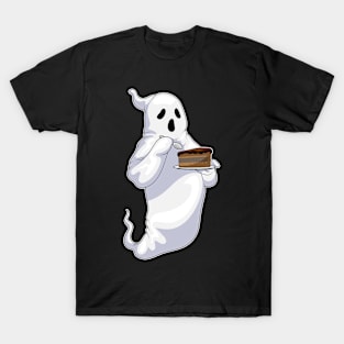 Ghost Halloween Cake T-Shirt